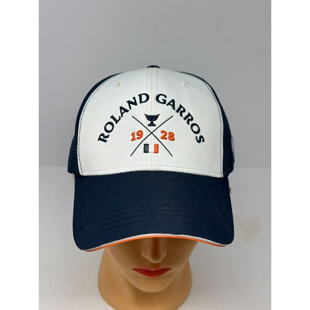 Roland Garros French Open Paris Tennis Hat Cap Blue White U9